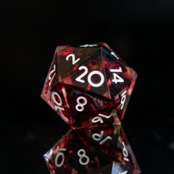 Bloodbath Sharp-Edged Resin Dice Set (ONLINE ORDER ONLY)