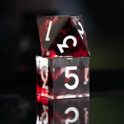 Bloodbath Sharp-Edged Resin Dice Set (ONLINE ORDER ONLY)