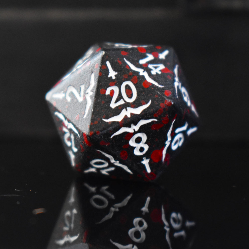 Sword of the Blood Hunter Metal Dice Set (ONLINE ORDER ONLY)