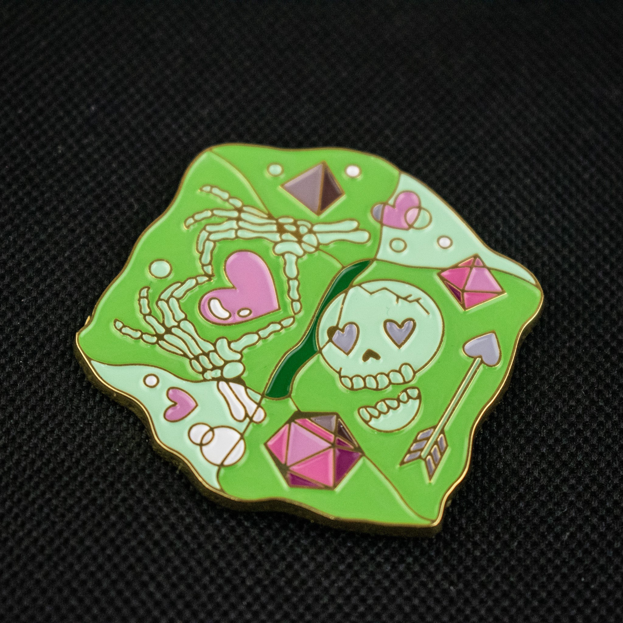 Gelatinous Cube D&D Pin (ONLINE ORDER ONLY)