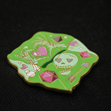 Gelatinous Cube D&D Pin (ONLINE ORDER ONLY)