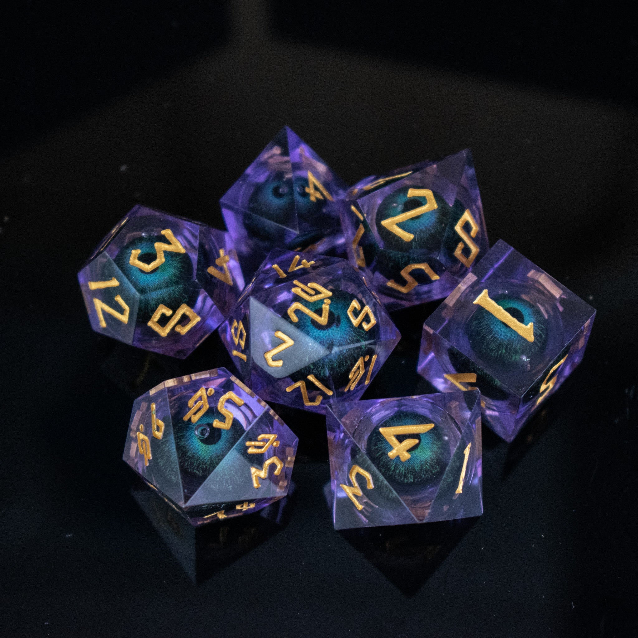 The Omnipotent Liquid Core Dice Set (ONLINE ORDER ONLY)