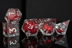 Ruby Slipper Liquid Core Dice Set (ONLINE ORDER ONLY)