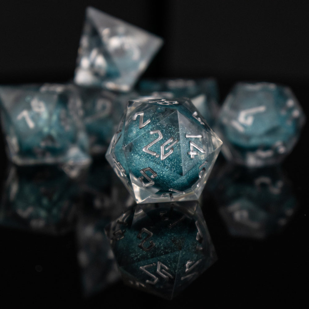 Silent Waters Liquid Core Dice Set (ONLINE ORDER ONLY)