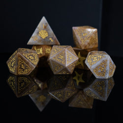 Siren's Song Fossilized Coral Dice Set (ONLINE ORDER ONLY)