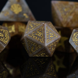 Siren's Song Fossilized Coral Dice Set (ONLINE ORDER ONLY)