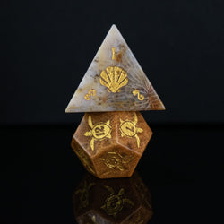 Siren's Song Fossilized Coral Dice Set (ONLINE ORDER ONLY)
