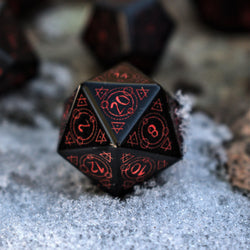 Spellcaster Obsidian Stone Dice (ONLINE ORDER ONLY)