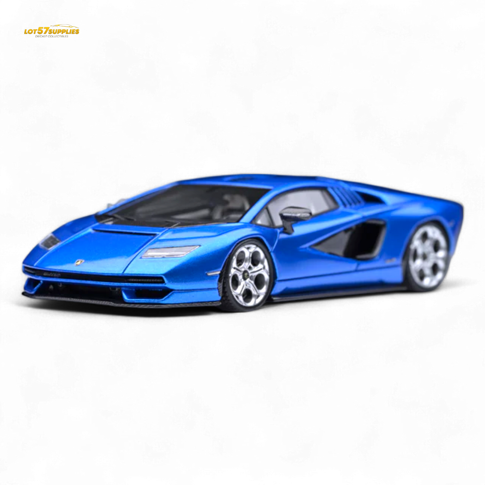 Fuelme Model NEO COUNTACH LPI 800-4 BLU TAHITI DARK BLUE 1:64 Resin (ONLINE ORDER ONLY)