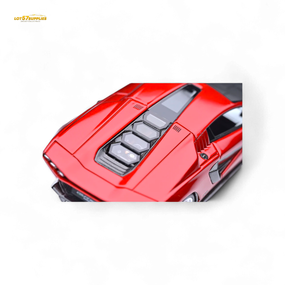 Fuelme Model NEO COUNTACH LPI 800-4 ROSSO SCINTILLA 1:64 Resin (ONLINE ORDER ONLY)