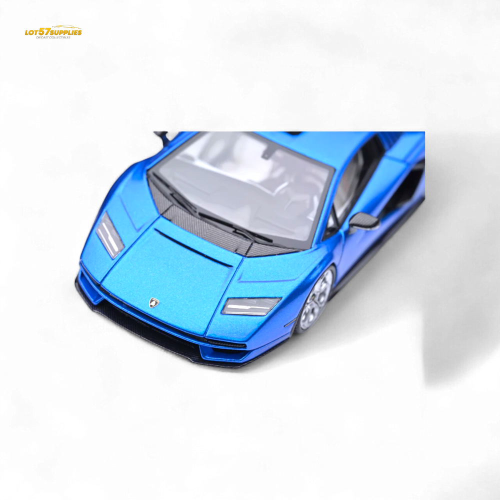 Fuelme Model NEO COUNTACH LPI 800-4 BLU TAHITI DARK BLUE 1:64 Resin (ONLINE ORDER ONLY)