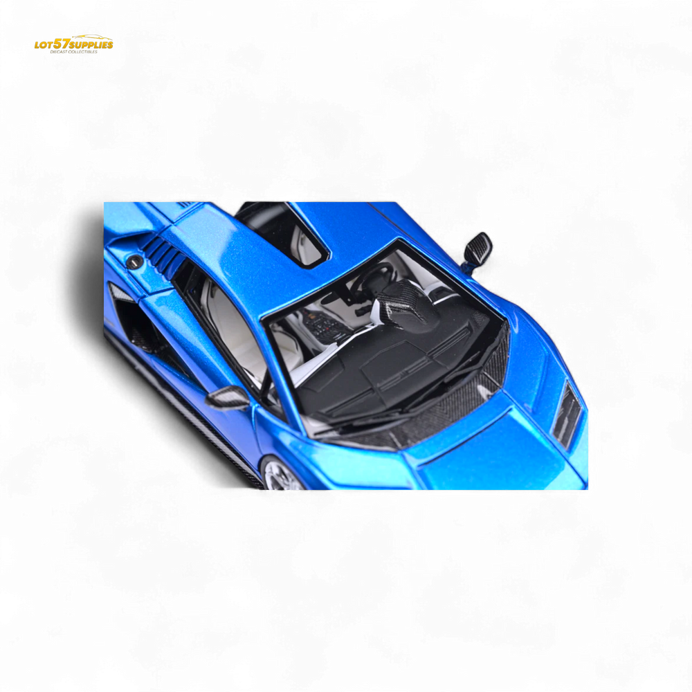 Fuelme Model NEO COUNTACH LPI 800-4 BLU TAHITI DARK BLUE 1:64 Resin (ONLINE ORDER ONLY)