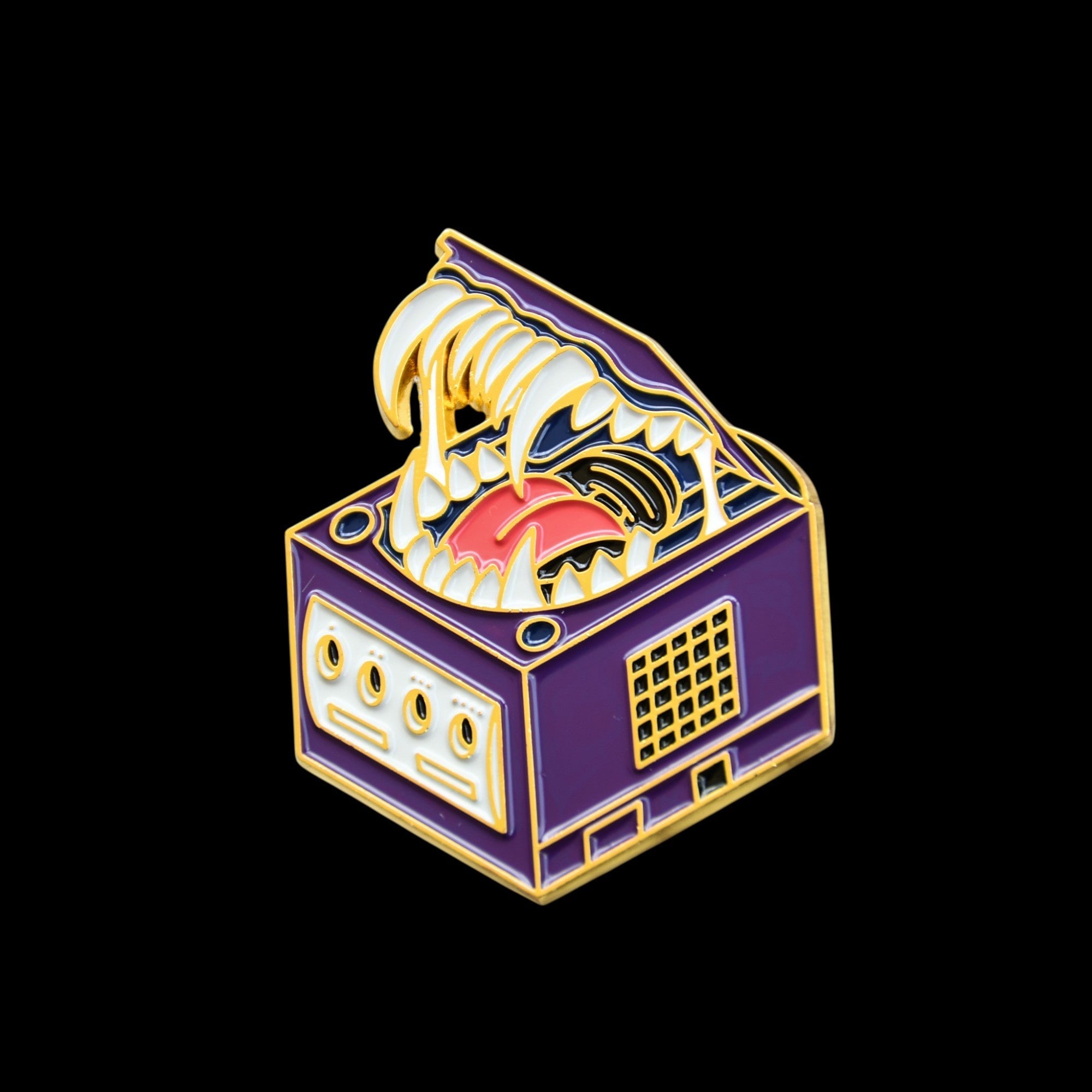 Gamecube Mimic D&D Pin (ONLINE ORDER ONLY)