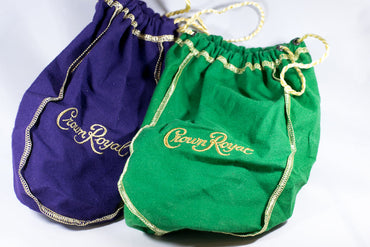 Purple and/or Green Crown Royal Gift Bag  Dice Bag  Lining Counter Pouch (Online Only)