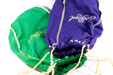 Purple and/or Green Crown Royal Gift Bag  Dice Bag  Lining Counter Pouch (Online Only)