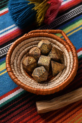 Peruvian Leopard Jasper Stone Dice Set - Dice Around the World Collection (ONLINE ORDER ONLY)