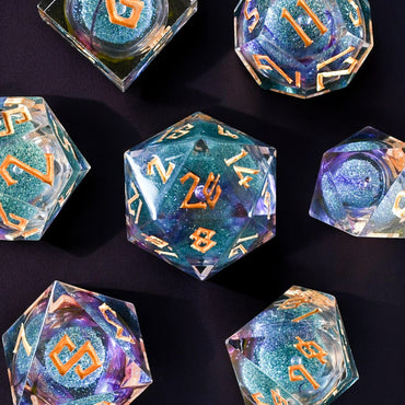 Mermaid Cove Liquid Core Dice Set (ONLINE ORDER ONLY)