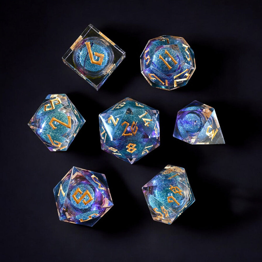 Mermaid Cove Liquid Core Dice Set (ONLINE ORDER ONLY)