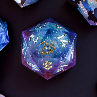 Celestial Galaxy Liquid Core Dice Set (ONLINE ORDER ONLY)
