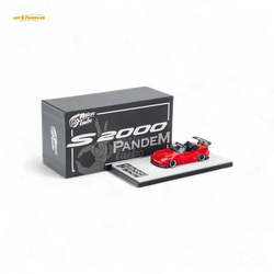 MicroTurbo Honda S2000 Pandem Rocket Bunny Red 1:64