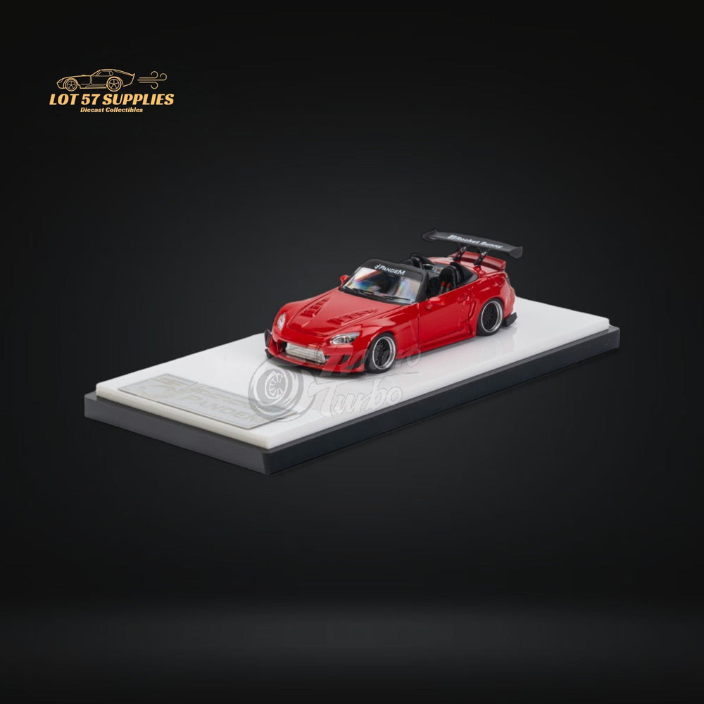 Microturbo Honda S2000 Roadster Pandem Rocket Bunny Aero Kit in Red 1:64 (ONLINE ORDER ONLY)