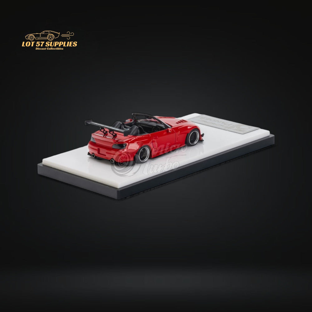 Microturbo Honda S2000 Roadster Pandem Rocket Bunny Aero Kit in Red 1:64 (ONLINE ORDER ONLY)