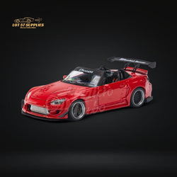 Microturbo Honda S2000 Roadster Pandem Rocket Bunny Aero Kit in Red 1:64 (ONLINE ORDER ONLY)