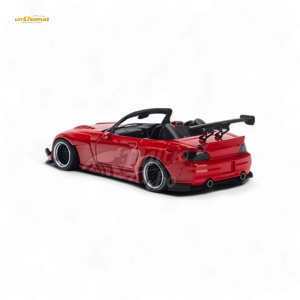 MicroTurbo Honda S2000 Pandem Rocket Bunny Red 1:64
