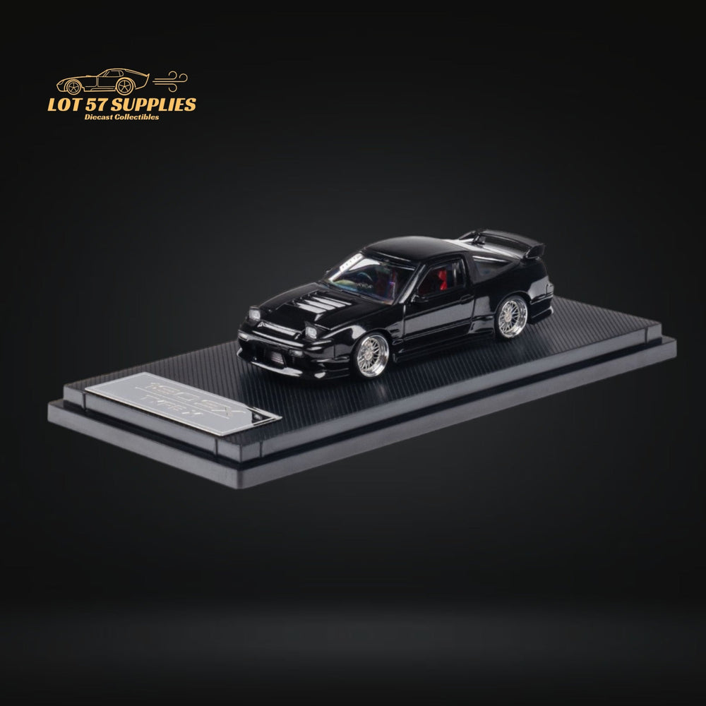 MicroTurbo Custom 180SX Type X Metallic Black 1:64 MT64180SXBLK (ONLINE ORDER ONLY)