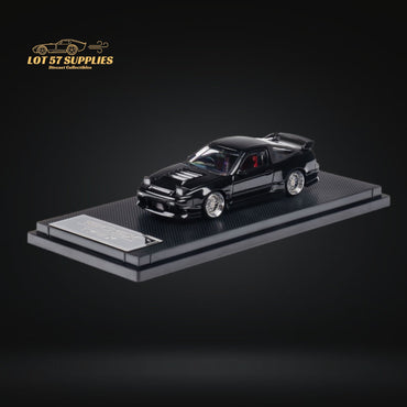 MicroTurbo Custom 180SX Type X Metallic Black 1:64 MT64180SXBLK (ONLINE ORDER ONLY)