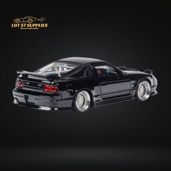 MicroTurbo Custom 180SX Type X Metallic Black 1:64 MT64180SXBLK (ONLINE ORDER ONLY)