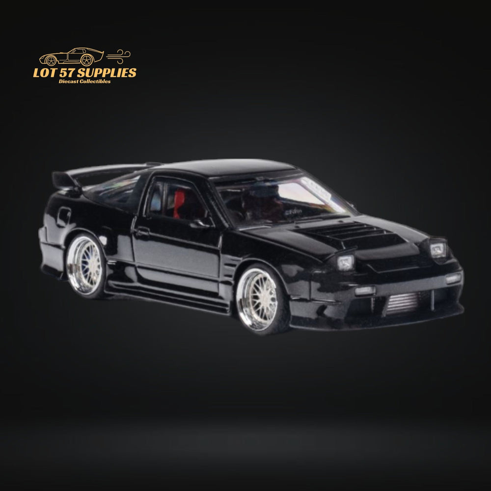 MicroTurbo Custom 180SX Type X Metallic Black 1:64 MT64180SXBLK (ONLINE ORDER ONLY)