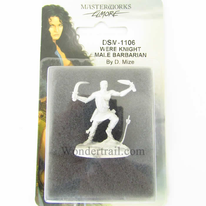 DSM1106 Male Barbarian Miniature Elmore Masterworks Dark Sword (ONLINE ORDER ONLY)