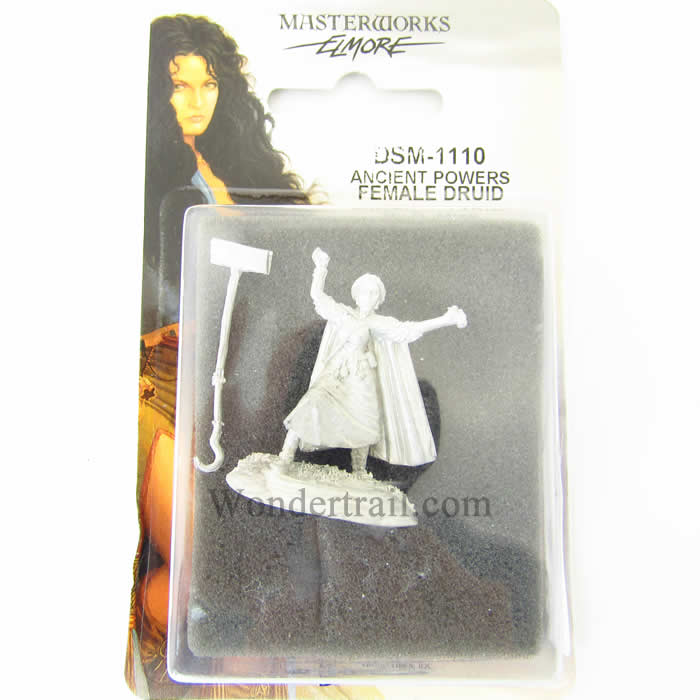 DSM1110 Female Druid Miniature Elmore Masterworks Dark Sword (ONLINE ORDER ONLY)