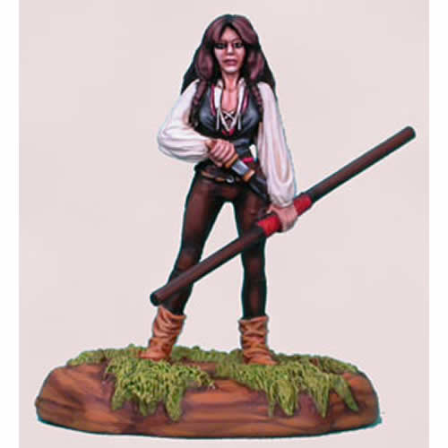 DSM1112 Female Rogue Miniature Elmore Masterwork Dark Sword (ONLINE ORDER ONLY)