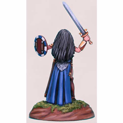 DSM1116 Chick In Chainmail No. 3 Female Fighter Miniature (ONLINE ORDER ONLY)