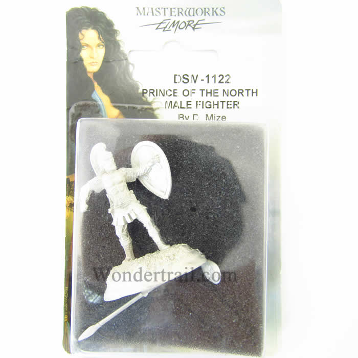 DSM1122 Prince of the North Male Fighter Miniature Elmore Masterwork (ONLINE ORDER ONLY)