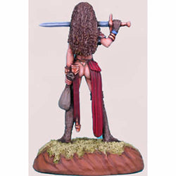 DSM1124 Female Fighter Journey to the Gathering Miniature Elmore Masterwork (ONLINE ORDER ONLY)
