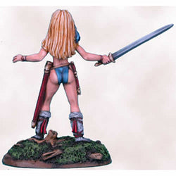 DSM1130 Chick with Sword Miniature Elmore Masterwork Dark Sword (ONLINE ORDER ONLY)