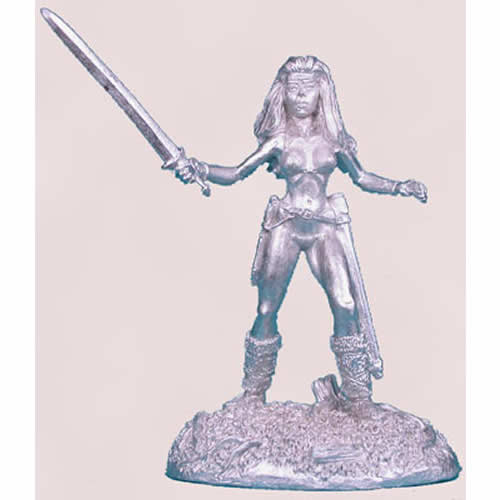 DSM1130 Chick with Sword Miniature Elmore Masterwork Dark Sword (ONLINE ORDER ONLY)