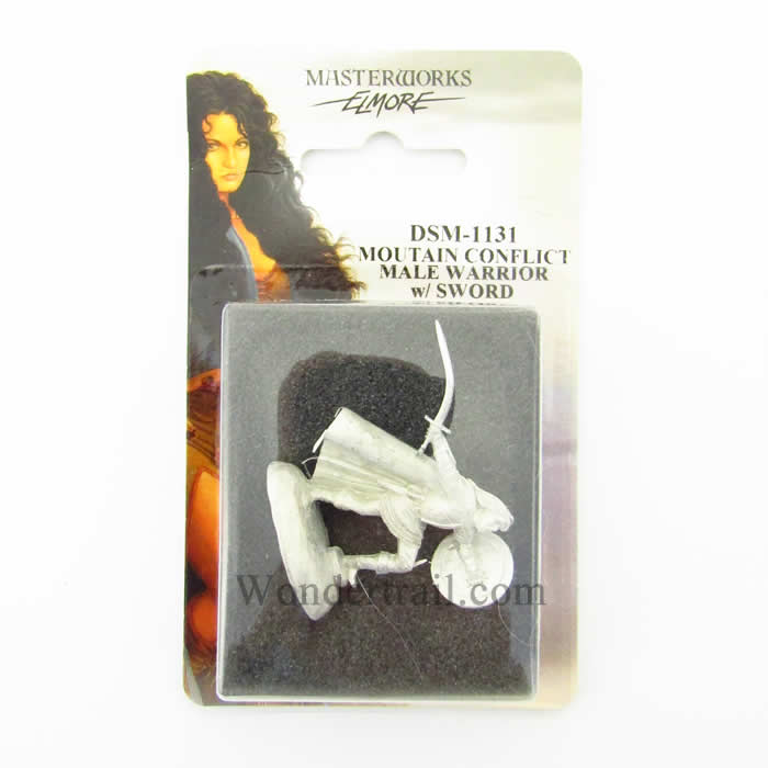 DSM1131 Male Fighter with Sword Miniature Elmore Masterwork Dark Sword (ONLINE ORDER ONLY)