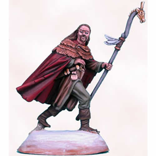 DSM1136 Male Wizard With Staff Mountain Conflict Miniature (ONLINE ORDER ONLY)
