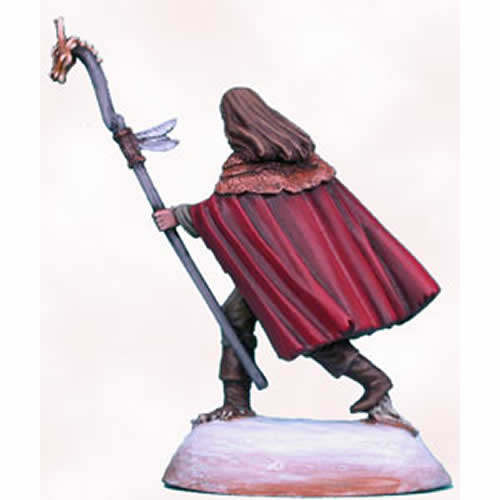 DSM1136 Male Wizard With Staff Mountain Conflict Miniature (ONLINE ORDER ONLY)