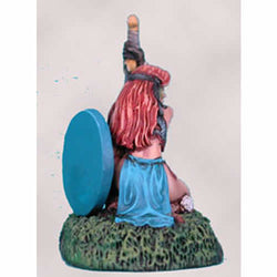 DSM1137 Female Fighter Waiting For Shadamerh Miniature (ONLINE ORDER ONLY)