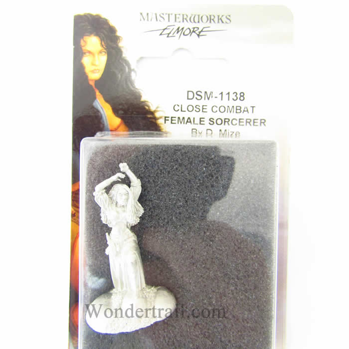 DSM1138 Female Sorcerer Close Combat Miniature Elmore Masterwork (ONLINE ORDER ONLY)