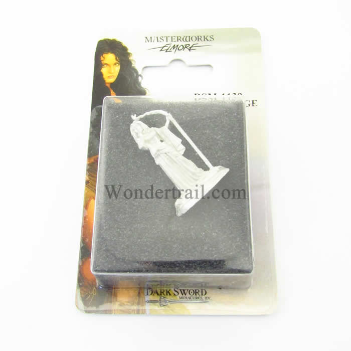 DSM1139 Female Mage With Staff Miniature Elmore Masterwork (ONLINE ORDER ONLY)