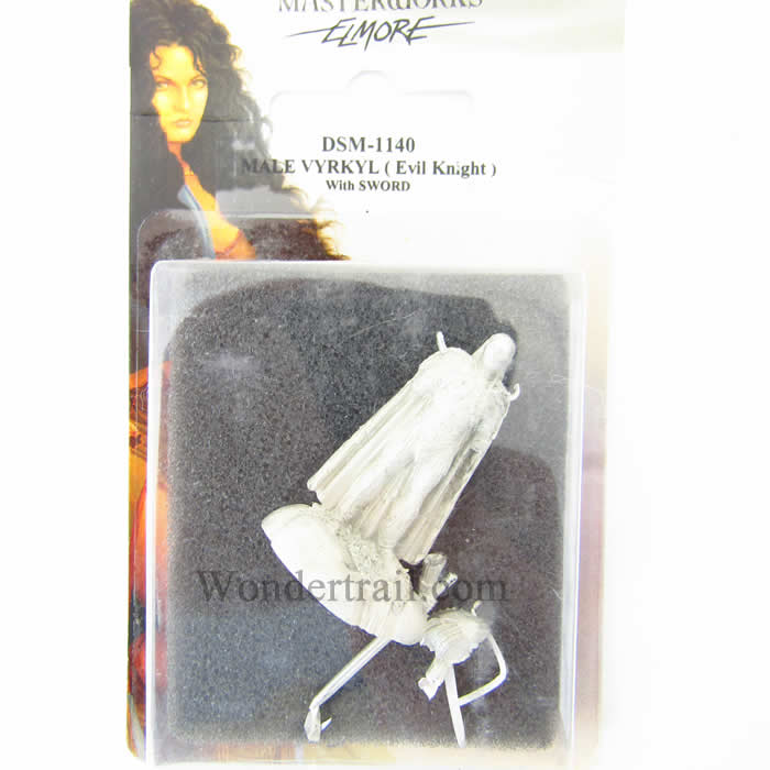 DSM1140 Male Vyrkyl  Evil Knight With Sword Miniature Elmore Masterwork (ONLINE ORDER ONLY)
