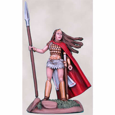 DSM1147 Noble Female Warrior With Spear Dangerous Journey Miniature (ONLINE ORDER ONLY)