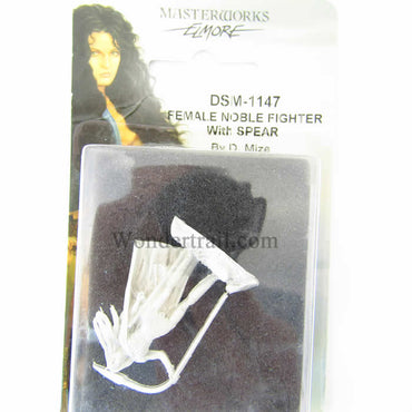 DSM1147 Noble Female Warrior With Spear Dangerous Journey Miniature (ONLINE ORDER ONLY)