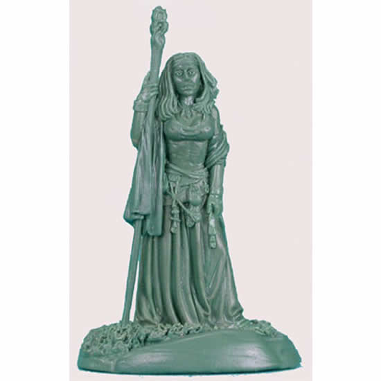 DSM1148 Female Magic User with Staff Miniature Elmore Masterwork (ONLINE ORDER ONLY)